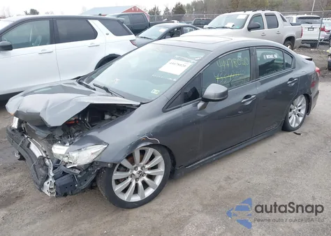2013 Honda Civic Si z USA, uszkodzony, nr VIN 2HGFB6E50DH703113